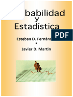 Probabilidad y Estadistica de FERNANDEZ y MARTIN