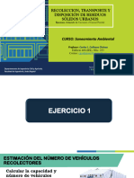 Ejercicios Recoleccion - Transporte - 2023-2