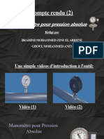 Manométre Pour Pression Absolue