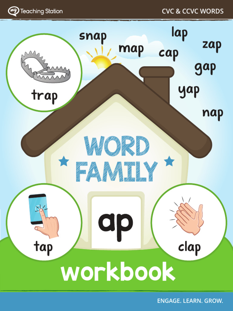 APWord Family Workbook BLENDCOLOR | PDF | Human Communication | Linguistics