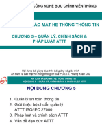 ATBM-Chuong 5 - Quan Ly, Chinh Sach Phap Luat ATTT