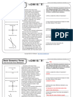 Gr4 Wk25 Basic Geometry Terms