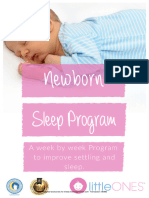 Newborn Sleep Program