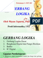 Slide INF203 Gerbang Logika Pertemuan 3