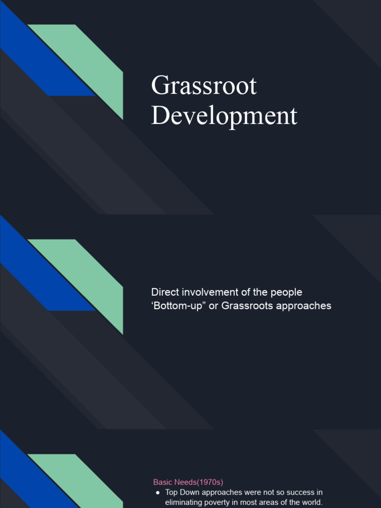 Assroot Development | PDF | Poverty | Poverty & Homelessness