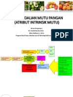 Atribut Intrinsik Mutu