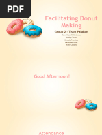 Facilitating Donut Making 1