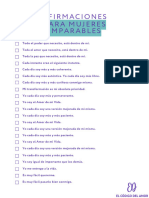 Lista de Afirmaciones