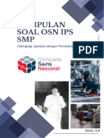 Kumpulan Soal OSN IPS SMP