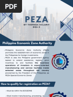 Oclarit TAX PEZA Report PPT 1