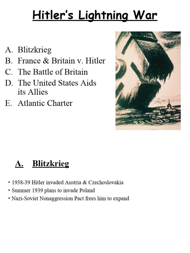 Lesson+1 Hitlers Lightning War | Download Free PDF | Allies Of World ...