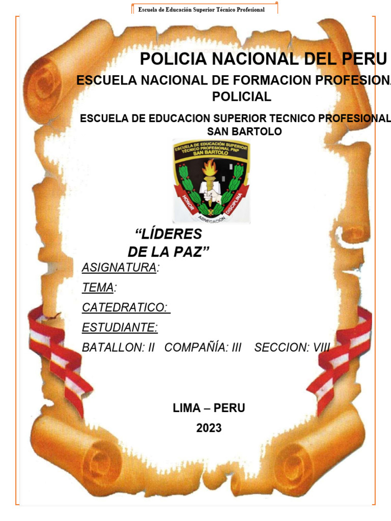 Trabajo de Seguridad Inp y PNP | PDF | Prisión | Policía