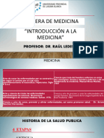 Clase Historia de La Medicina y Conceptos de Salud. Formosa, Argentina