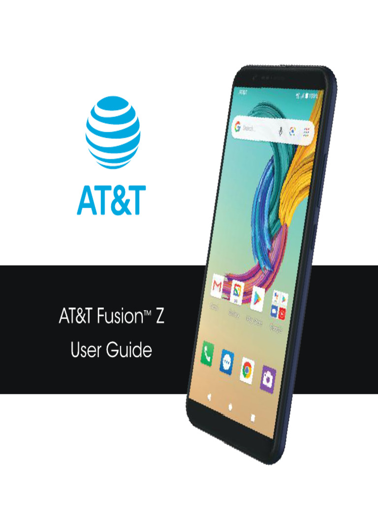 AT&T Fusion Z User Manual PDF Mobile App Computing