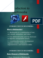 Introduction To Multimedia 2022