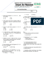 Soal Uts Matematika Kelas 8 Sem 1