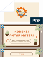 3.3 Koneksi Antar Materi