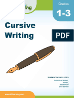 k5 Learning Cursive Writing Workbook