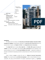 Case Study High Rise Buildings HSBC Landscape PDF Free