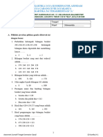 Soal Matematika