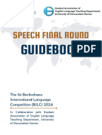 Speech Final Round - Guidebook