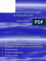 HAPID, JENIS Perkara PN