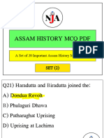 Assam History MCQ PDF Set 2