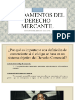 Tema 1.1-Fundamentos Del Derecho Comercial-Sujetos Del Derecho Mercantil