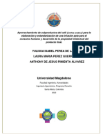 Aprovechamiento Subproductos Estandarización Infusión Apta