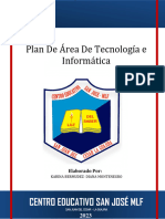 Plan de Area Tecnologia e Informatica Cesjmlf