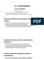 Capacidades de Matematica