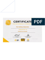 Parvaiz Ali HSE Additional Certification