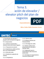 03 Elevator Pitch