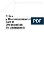 Roles de La Emergencia