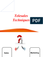Telesales Techniques