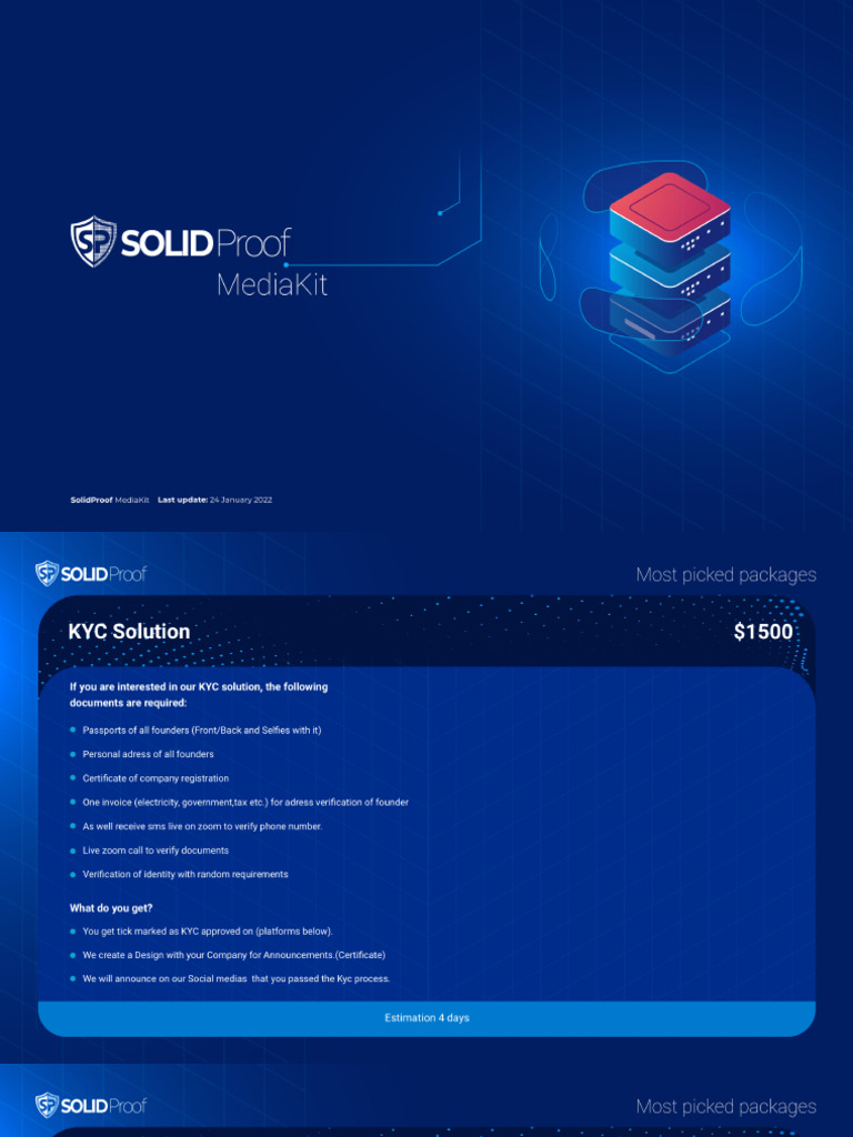 SolidProof Mediakit | PDF