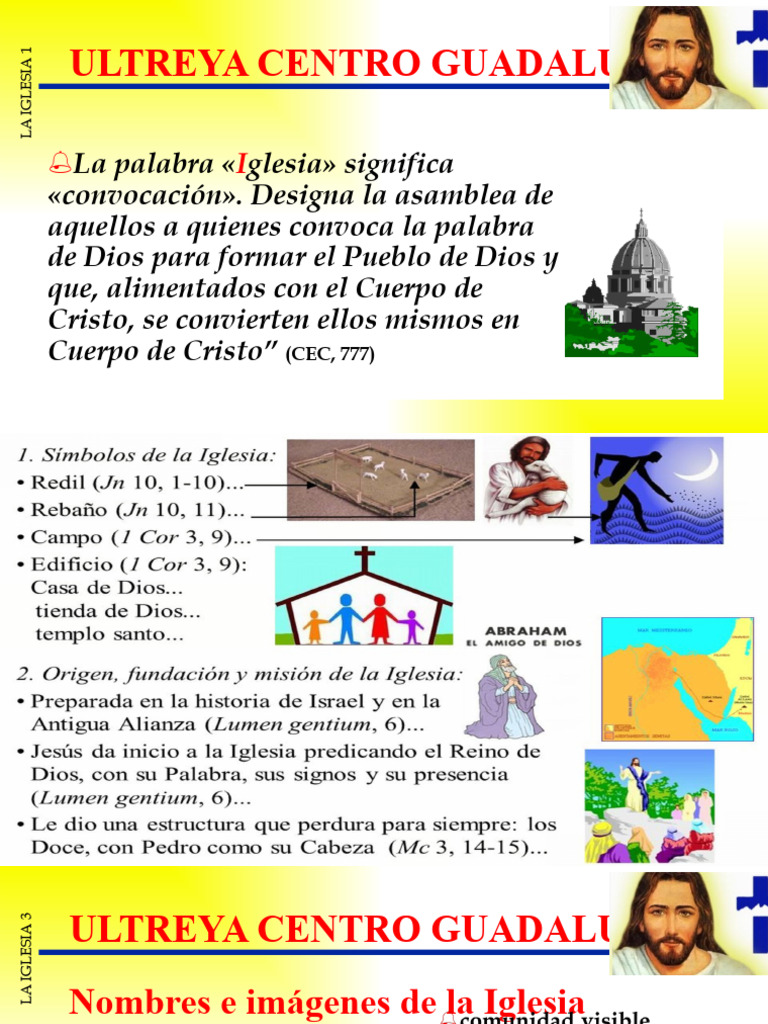 Tema Somos Iglesia Obra de La Trinidad | PDF | Cristo (título ...