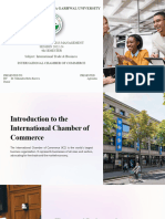 Introduction To The International Chamber of Commerce