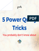Power Query Tricks