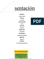 Comunicación Humana Español I