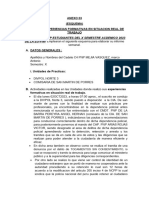 Plan Practicas Pre Profesionales 4to Año Eo