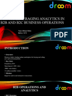 Droom: Leveraging Analytics in B2B and B2C Business Operations
