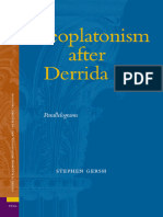 Gersh-Neoplatonism After Derrida