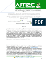 Os Programas Institucionais Como Instrumentos para Redução Da Evasão de Estudantes No Ensino Superior: O Caso Do Pet/Fisica Ufam