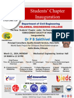 FSI Chapter Civil Engg Invitation