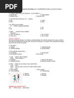 Soal Uts Bahasa Inggris Kelas 4 Semester 2