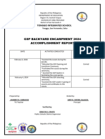 GSP Accomplishment Report