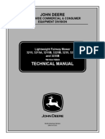TM1534 John Deere 3215, 3215A, 3215B, 3225B, 3235, 3235A, 3235B Lightweight Fairway Mower Technical Manual