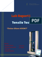 Lab Report 1 Tensile Test G D2