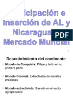 Insersión de AL y Nic Al Mercado Internacionnal